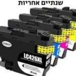 LC426XL ,סט 4 דיו למדפסת 4340 ברדר תואם